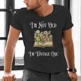 I'm Not Old Women Shirt Vintage Chic Floral Book Men's V-Neck T-Shirt I'm Not Old Women Shirt Vintage Chic Floral Book Men's V-Neck T-Shirt