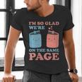 I'm So Glad We'Re On The Same Page Book Lover Writer Men's V-Neck T-Shirt I'm So Glad We'Re On The Same Page Book Lover Writer Men's V-Neck T-Shirt