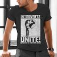 Introverts Unite Separately In Your Own Homes Introvert Men's V-Neck T-Shirt Introverts Unite Separately In Your Own Homes Introvert Men's V-Neck T-Shirt