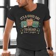 It’s a Good Day To Read 6 Or 7 Pages Cute Book Men's V-Neck T-Shirt It’s a Good Day To Read 6 Or 7 Pages Cute Book Men's V-Neck T-Shirt