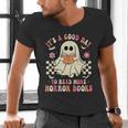 It's A Good Day To Read More Horror Books Halloween Men's V-Neck T-Shirt It's A Good Day To Read More Horror Books Halloween Men's V-Neck T-Shirt