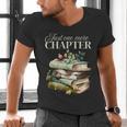 Just One More Chapter Book Lover Men's V-Neck T-Shirt