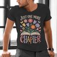 Just One More Chapter Reading Book Lover Men's V-Neck T-Shirt Just One More Chapter Reading Book Lover Men's V-Neck T-Shirt