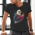 Kawaii Eagle Reads Book Reading Library Book Bookworm Men's V-Neck T-Shirt Kawaii Eagle Reads Book Reading Library Book Bookworm Men's V-Neck T-Shirt