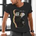 Kids Bruce Lee Photo From Fighting Method Book Kids Men's V-Neck T-Shirt Kids Bruce Lee Photo From Fighting Method Book Kids Men's V-Neck T-Shirt