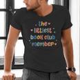 Kids The Littlest Book Club Member Book Lover Club Men's V-Neck T-Shirt
