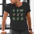 Librarian Book Lover Christmas Elf Reading Joy Men's V-Neck T-Shirt Librarian Book Lover Christmas Elf Reading Joy Men's V-Neck T-Shirt