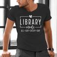 Library Mode All Day Every Day Book Lover Men's V-Neck T-Shirt