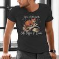 Life Is Better With Cats Coffee And Books Men's V-Neck T-Shirt Life Is Better With Cats Coffee And Books Men's V-Neck T-Shirt