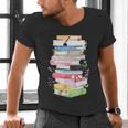 Life Of A Reader Book Lovers Book Nerds Bookworm Men's V-Neck T-Shirt