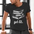 Get Lit Books Men's V-Neck T-Shirt