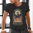 Literary Salem Witch Book Club All Witches Welcome Men's V-Neck T-Shirt Literary Salem Witch Book Club All Witches Welcome Men's V-Neck T-Shirt
