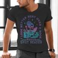 I Look Better Bent Over A Book Smut Reader Bookish Men's V-Neck T-Shirt