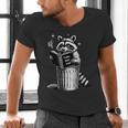 I Love Trashy Book Club Raccoon No Shelf Control Weirdcore Men's V-Neck T-Shirt I Love Trashy Book Club Raccoon No Shelf Control Weirdcore Men's V-Neck T-Shirt