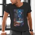 Magic Books Butterflies Fantasy Nature Tea Enchanting Men's V-Neck T-Shirt Magic Books Butterflies Fantasy Nature Tea Enchanting Men's V-Neck T-Shirt