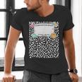 Matching Group Halloween Teacher Composition Book Notebook Men's V-Neck T-Shirt Matching Group Halloween Teacher Composition Book Notebook Men's V-Neck T-Shirt