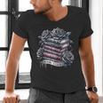 Morally Grey Book Club Floral Book Lover Graphic Men's V-Neck T-Shirt Morally Grey Book Club Floral Book Lover Graphic Men's V-Neck T-Shirt
