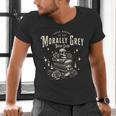 Morally Grey Book Club Reading Shirt Bookish Bookworm Men's V-Neck T-Shirt