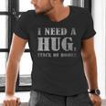I Need a Huge Stack Of Books Book Lover Reading Quote Men's V-Neck T-Shirt