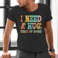 I Need A Huge Stack Of Books Reading Bookworm Joke Men's V-Neck T-Shirt I Need A Huge Stack Of Books Reading Bookworm Joke Men's V-Neck T-Shirt