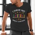 No Shelf Control Read Reading Book Librarian Men Women Kids Men's V-Neck T-Shirt
