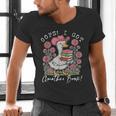 Oops I Got Another Book Goose Reading Humor Men's V-Neck T-Shirt Oops I Got Another Book Goose Reading Humor Men's V-Neck T-Shirt