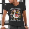 Oops I Bought Another Book Goose Reader Men's V-Neck T-Shirt Oops I Bought Another Book Goose Reader Men's V-Neck T-Shirt