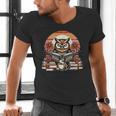 Owl Reading Books Book Library Bookworm Men's V-Neck T-Shirt
