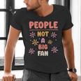 People Not A Big Fan Introverted Person Awkward Introvert Men's V-Neck T-Shirt People Not A Big Fan Introverted Person Awkward Introvert Men's V-Neck T-Shirt