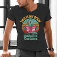 Pigeon Book Character Costume For Reading Day Men's V-Neck T-Shirt Pigeon Book Character Costume For Reading Day Men's V-Neck T-Shirt