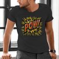 POW Comic Book Retro Artwork – Cartoon Collector Men's V-Neck T-Shirt POW Comic Book Retro Artwork – Cartoon Collector Men's V-Neck T-Shirt