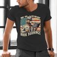 Only You Can Prevent Book Burnings Books Men's V-Neck T-Shirt
