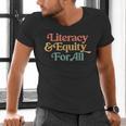 Protect Libraries Banned Books Literacy And Equity For All Men's V-Neck T-Shirt Protect Libraries Banned Books Literacy And Equity For All Men's V-Neck T-Shirt