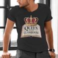 Queen Of The Classroom Appreciation Royal Crown Book Men's V-Neck T-Shirt Queen Of The Classroom Appreciation Royal Crown Book Men's V-Neck T-Shirt