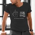 There Is No Such Thing As Too Many Books Bibliophile Men's V-Neck T-Shirt