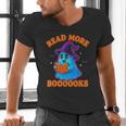 Read More Books Halloween Book Cute Ghost Reading Teaching Men's V-Neck T-Shirt Read More Books Halloween Book Cute Ghost Reading Teaching Men's V-Neck T-Shirt