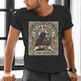 Read Books Be Kind Stay Weird Raven Tarot Reading Coffee Men's V-Neck T-Shirt