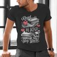 Read Books Be Kind Stay Weird Skeleton Heart Reading Alt Men's V-Neck T-Shirt