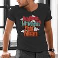 Read Books Lift Weights Fight Fascists Reading No Kings Men's V-Neck T-Shirt Read Books Lift Weights Fight Fascists Reading No Kings Men's V-Neck T-Shirt