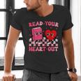 Read Your Heart Out Cute Reading Book Lover Men's V-Neck T-Shirt