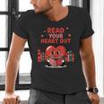 Read Your Heart Out Shirt Valentine Teacher Bookworm Lover Men's V-Neck T-Shirt Read Your Heart Out Shirt Valentine Teacher Bookworm Lover Men's V-Neck T-Shirt