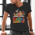 Readers Are Leaders Motivational Reading Book Quote Men's V-Neck T-Shirt Readers Are Leaders Motivational Reading Book Quote Men's V-Neck T-Shirt