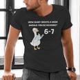 Reading 6-7 Silly Goose Read Books Bookish Bookworm Men's V-Neck T-Shirt Reading 6-7 Silly Goose Read Books Bookish Bookworm Men's V-Neck T-Shirt
