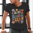 In My Reading Era Books Lovers Men Women Kids Men's V-Neck T-Shirt