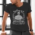 Reading Is A Privilege Vintage Reading Lover Books Men's V-Neck T-Shirt