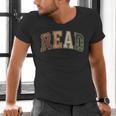 Reading Tee Read Books Teacher Librarian Book Lover Bookworm Men's V-Neck T-Shirt