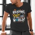 Reading Is Out Of This World Space Book Lover Kids Men's V-Neck T-Shirt