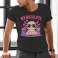 Readsolotl Pink Kawaii Axolotl Book Lover Reading Men's V-Neck T-Shirt Readsolotl Pink Kawaii Axolotl Book Lover Reading Men's V-Neck T-Shirt