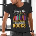 There's No Such Thing As Too Many Books Men's V-Neck T-Shirt There's No Such Thing As Too Many Books Men's V-Neck T-Shirt