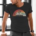 Retro Vintage Wildflowers Book Shirt Book Lover Men's V-Neck T-Shirt Retro Vintage Wildflowers Book Shirt Book Lover Men's V-Neck T-Shirt